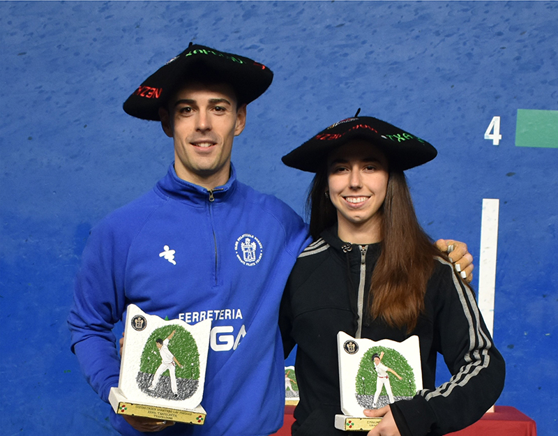 Espinal y Garai se calan la Txapela en el Torneo del Cuatro y Medio de Huarte